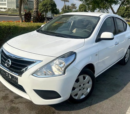 White Nissan Sunny SV 2023