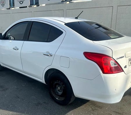 White Nissan Sunny SV 2019