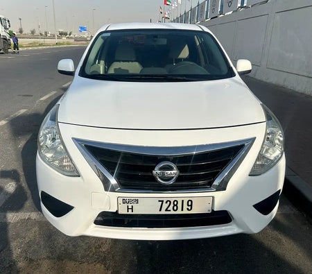 White Nissan Sunny SV 2019