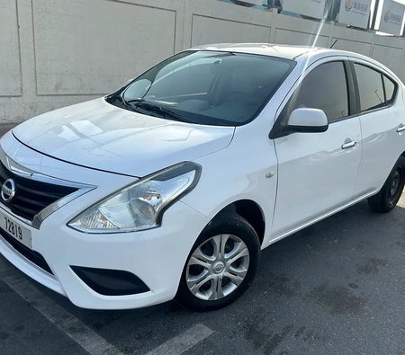 White Nissan Sunny SV 2019