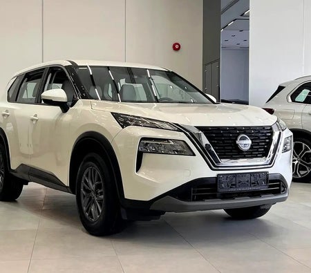 أبيض نيسان XTrail S 2024 أبيض نيسان XTrail S 2024