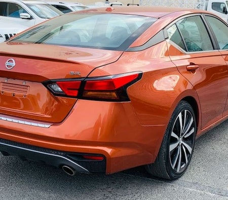 Orange Nissan Altima SR 2020