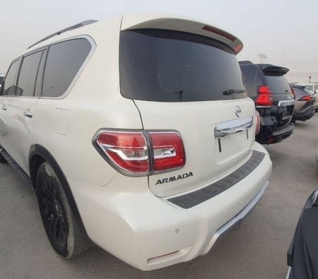 White Nissan Armada 2017