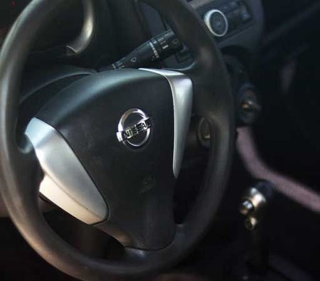 White Nissan Micra 2020
