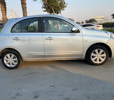 Silver Nissan Micra S 2020