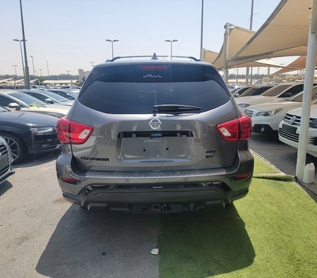 Gray Nissan Pathfinder SV 2020