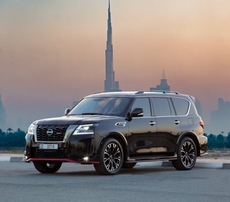 Huur Nissan Patrouille Nismo 2023 in Dubai