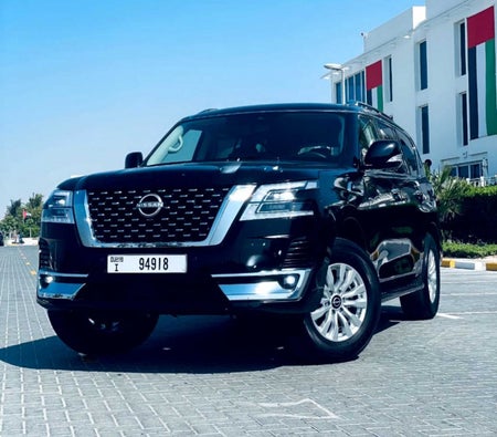 Black Nissan Patrol Platinum V8 2023 Black Nissan Patrol Platinum V8 2023