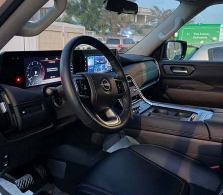 White Nissan Patrol Platinum 2026 White Nissan Patrol Platinum 2026