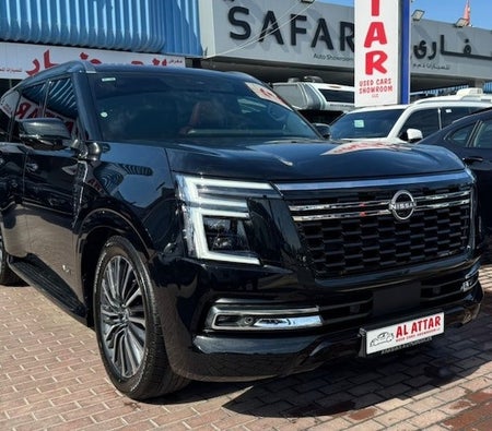 Black Nissan Patrol LE Platinum 2025