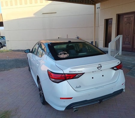 White Nissan Sentra SR 2020