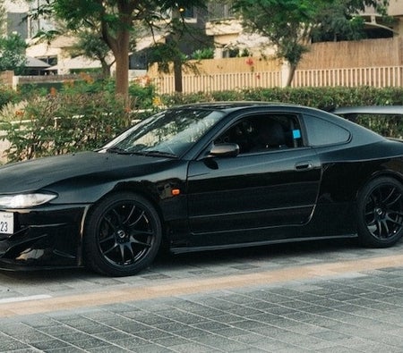Black Nissan Silvia 2000