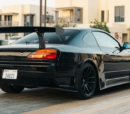 Black Nissan Silvia 2000