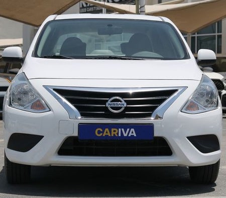 White Nissan Sunny 2023