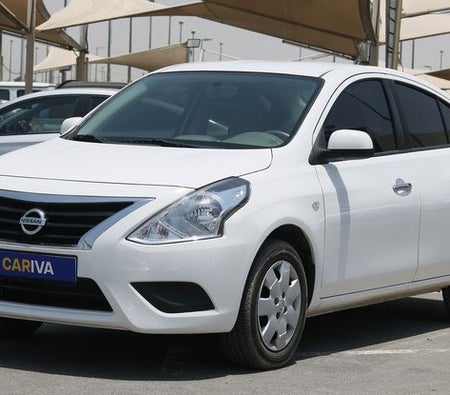 White Nissan Sunny 2023