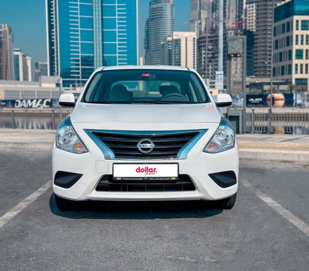White Nissan Sunny 2024 White Nissan Sunny 2024