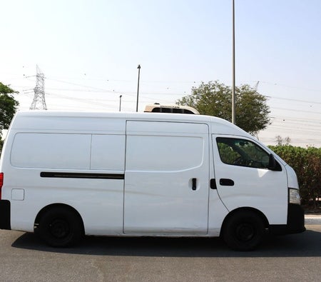 White Nissan Urvan 2020