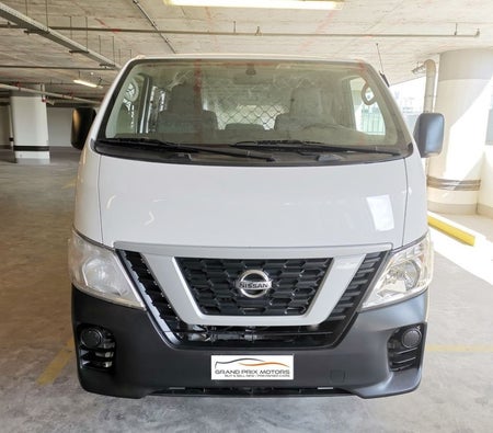 White Nissan Urvan 2021