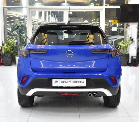Blauw Opel Mokka Ultimate 2023 Blauw Opel Mokka Ultimate 2023