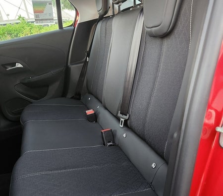 Red Opel Corsa 2023