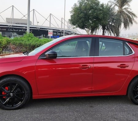Red Opel Corsa 2023