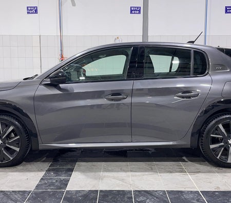 Grau Peugeot 208 GT Line 2023