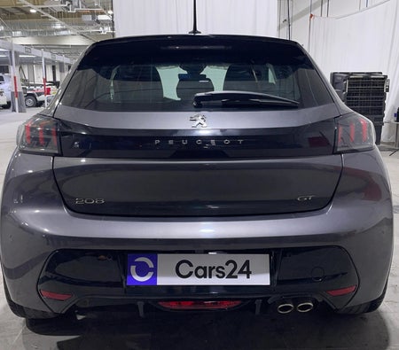 Grau Peugeot 208 GT Line 2023 Grau Peugeot 208 GT Line 2023