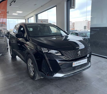 Black Peugeot 3008 2.0 HDi Active 2022 Black Peugeot 3008 2.0 HDi Active 2022