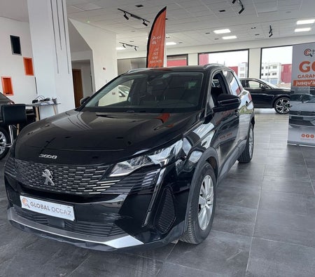 Black Peugeot 3008 2.0 HDi Active 2022 Black Peugeot 3008 2.0 HDi Active 2022