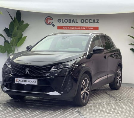 Black Peugeot 3008 2.0 HDi Allure 2021 Black Peugeot 3008 2.0 HDi Allure 2021