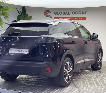 Black Peugeot 3008 2.0 HDi Allure 2021 Black Peugeot 3008 2.0 HDi Allure 2021