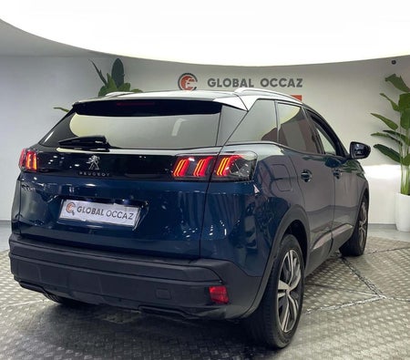 Blue Peugeot 3008 2.0 HDi Allure 2021 Blue Peugeot 3008 2.0 HDi Allure 2021