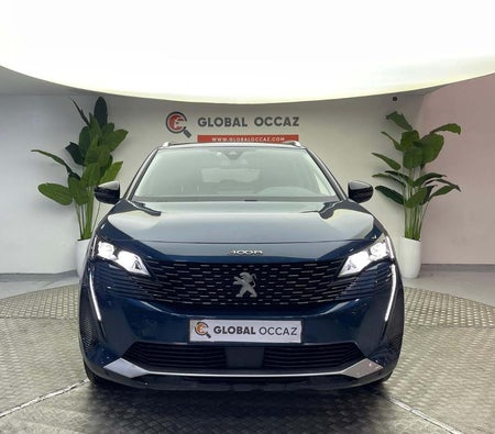Blue Peugeot 3008 2.0 HDi Allure 2021 Blue Peugeot 3008 2.0 HDi Allure 2021