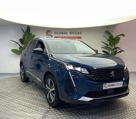 Blue Peugeot 3008 2.0 HDi Allure 2021 Blue Peugeot 3008 2.0 HDi Allure 2021