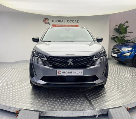 Gray Peugeot 3008 2021