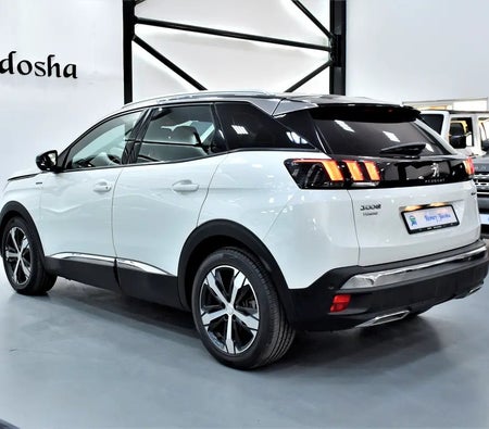 White Peugeot 3008 GT LINE 2020
