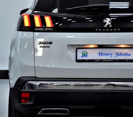White Peugeot 3008 GT LINE 2020