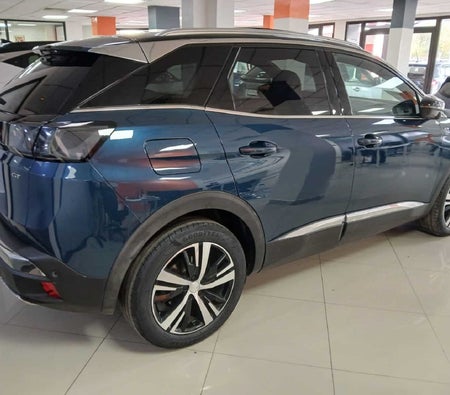 Blauw Peugeot 3008 2022