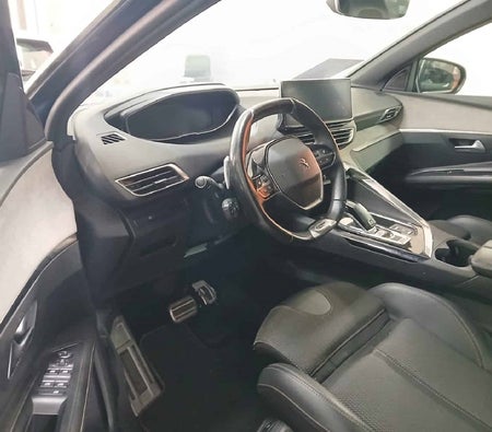 Blauw Peugeot 3008 2022