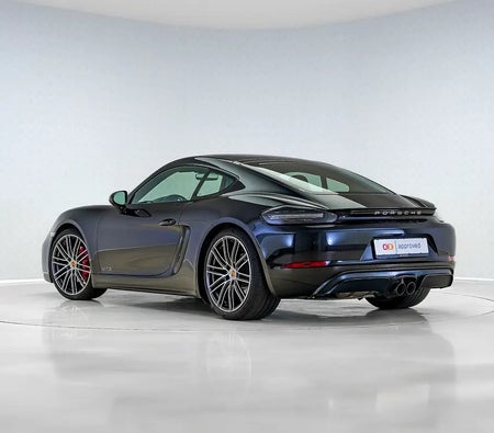Siyah Porsche 718 2018 Siyah Porsche 718 2018