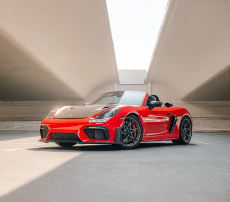 rojo Porsche 718 GT4 RS Spyder Weissach 2024 rojo Porsche 718 GT4 RS Spyder Weissach 2024