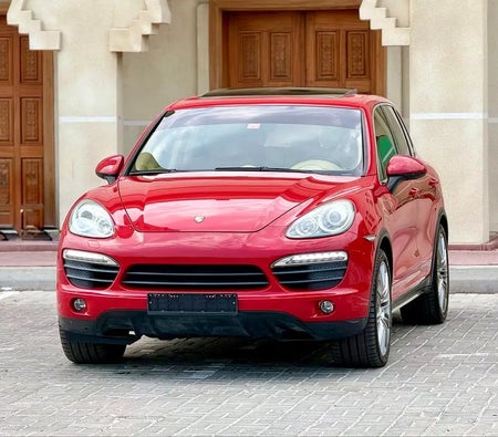 rojo Porsche Cayenne S 2014 rojo Porsche Cayenne S 2014