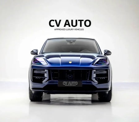 Azul Porsche Cayenne Turbo GT 2024 Azul Porsche Cayenne Turbo GT 2024