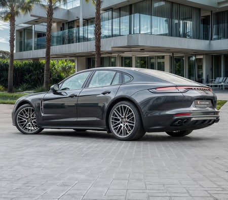 Gray Porsche Panamera Platinum 2023 Gray Porsche Panamera Platinum 2023