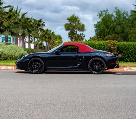 Negro Porsche 718 Boxster 2023 Negro Porsche 718 Boxster 2023