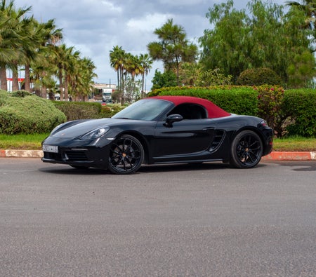 Negro Porsche 718 Boxster 2023 Negro Porsche 718 Boxster 2023