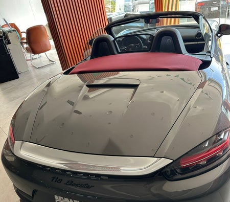Dark Gray Porsche 718 Boxster 2025 Dark Gray Porsche 718 Boxster 2025