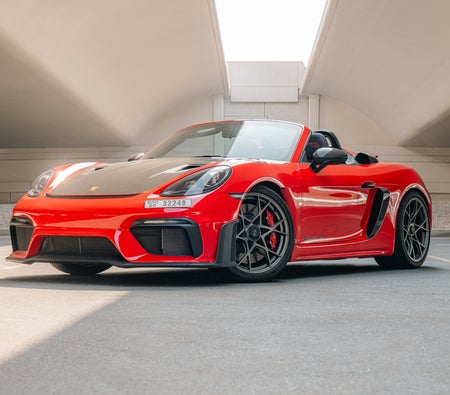 Porsche 718 GT4 RS Spyder Weissach 2024