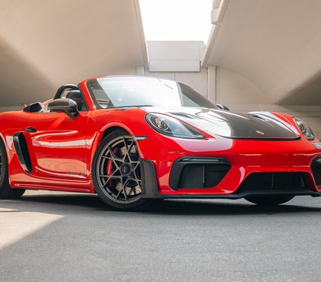 Porsche 718 GT4 RS Spyder Weissach 2024