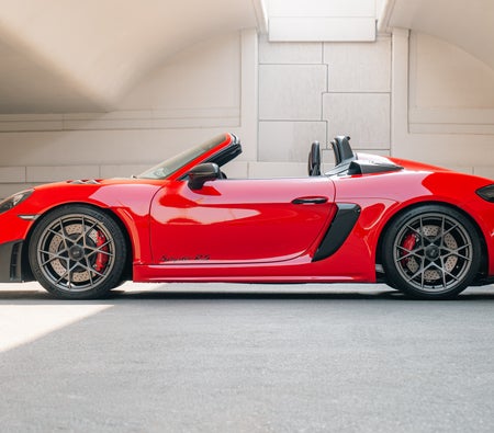 Porsche 718 GT4 RS Spyder Weissach 2024